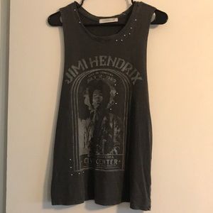 Jimi Hendrix muscle tank top